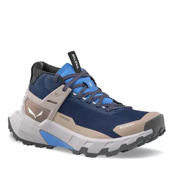 Ženski pohodni čevlji Salewa Pedroc 2 Mid PTX, Navy Blazer/Quicksand, UK 6,5 (EU 40)