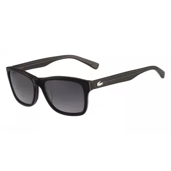 Sončna očala Lacoste L683SP unisex, kvadratna, črno-siva, 55mm, L683SP5516001