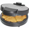 Bomann WA 1365 CB pekač za vaflje 1000 W v obliki srca, protilepljiv, črn/inox
