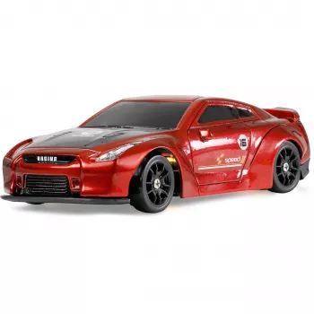 Amewi Drift Sport GTR z žiroskopom 4WD 1:43 RTR rdeč 6+