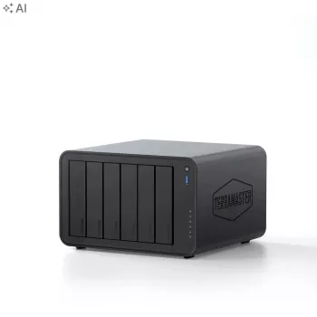 TerraMaster F6-425PRO NAS datotečni strežnik, 6-jedrni, 8GB DDR5 RAM, brez trdih diskov