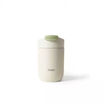 Potovalni kozarec OutIn Travel Tumbler 350 ml, Sand White