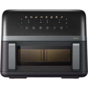 Mova FD20 Pro Aero Chef Air Fryer, črn, 9L Dual-Zone, 2700W, 40-230°C