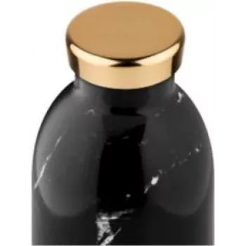 Steklenica 24Bottles Clima Bottle Marble Black 850 ml