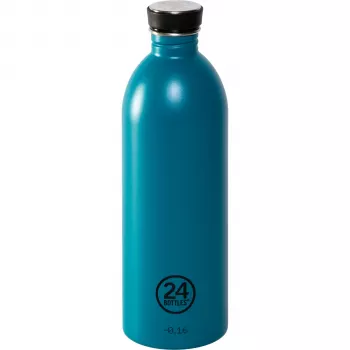 24Bottles Atlantic Bay 1000 ml nerjavno jeklo za vodo - modra - fitnes pohodništvo šport