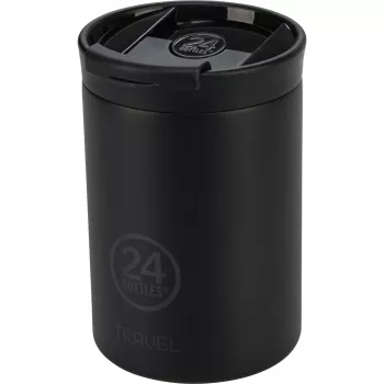 Potovalni kozarec 24Bottles Travel Tumbler Tuxedo Black, 350 ml