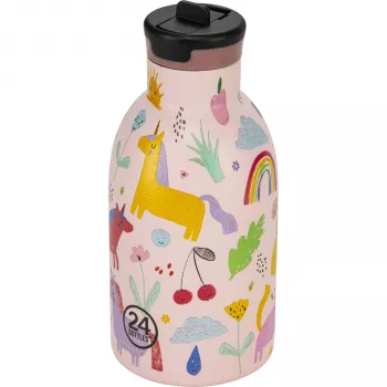24Bottles 1824 Daily Use izolirana steklenička 330 ml pokrov s slamico polipropilen nerjavno jeklo