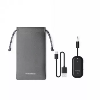 Twelve South AirFly Pro 2 Bluetooth avdio oddajnik in sprejemnik - črn