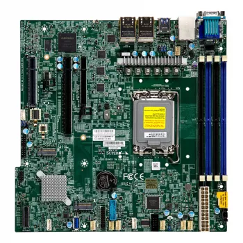 Supermicro MBD-X13SCH-LN4F-O matična plošča Micro-ATX, LGA1700, Intel C266, DDR5, 4x 1GbE, IPMI
