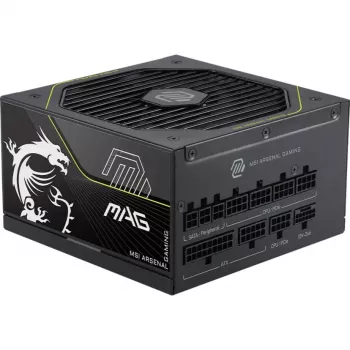 MSI MAG A1000PLS PCIE5 1000W 80 PLUS Gold popolnoma modularno napajanje ATX 3.0