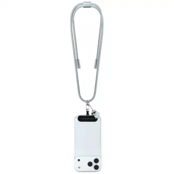Karl Lagerfeld Crossbody Strap Choupette Charm – univerzalni trak za telefon / kabel USB-C na USB-C 1,5m (siv)