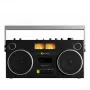 WeAreRewind Curtis prenosni kasetofon z Bluetooth, črn