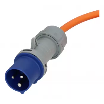 Brennenstuhl 1167650303 kamping CEE podaljševalni kabel 3 m H07RN-F 3G 2,5 mm², moder, črn, siv, oranžen