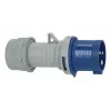 Vtič Brennenstuhl CEE 230V 16A IP44, moder, 3-polni ravni vtič