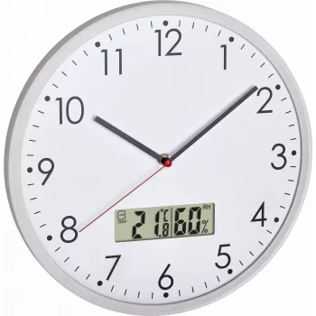 TFA 60.3048.02 kvarčna ura, bela