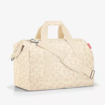 Reisenthel Allrounder L Leo Vanilla potovalna torba 30L vodoodbojna 48x39.5x29cm