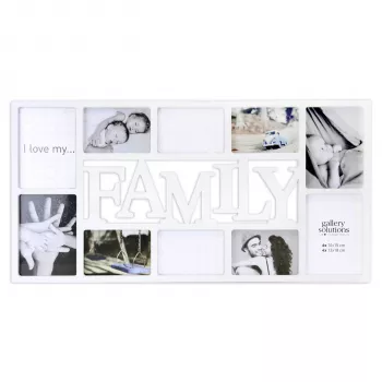 NIELSEN DESIGN Family Collage bela galerija iz smole 8999331