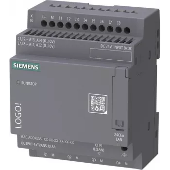 Siemens LOGO! 24 CEo osnovni modul brez zaslona DC 24V
