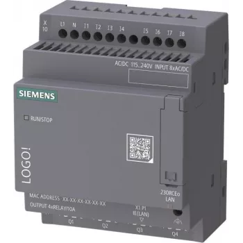 Siemens LOGO! 230 RCEo osnovni modul brez zaslona AC/DC 6ED1052-2FB08-0BA3