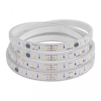 SYNERGY21 LED prilagodljiv trak 2835 - 60 NW Pixel DC24V WS2811 IP65