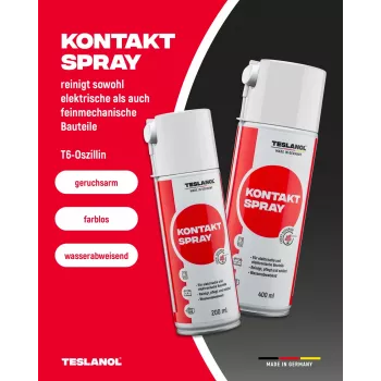 Teslanol kontaktni sprej 400ml, čistilo