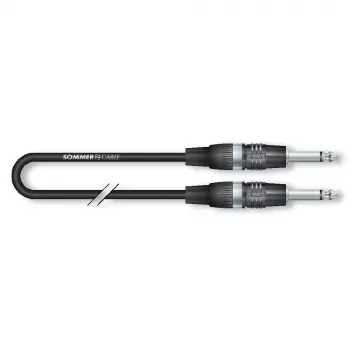 Sommer Cable SC-Tricone MKII inštrumentalni kabel, 6m, črn, 6,35mm TS mono klinka