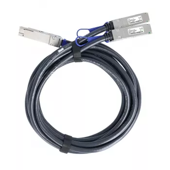 BlueOptics Cisco QDD-2Q200-CU2M BlueLAN pasivni 400GBASE-CR8 QSFP-DD na 2x200GBASE-CR4 QSFP56 Direct Attach prehodni kabel, 2m