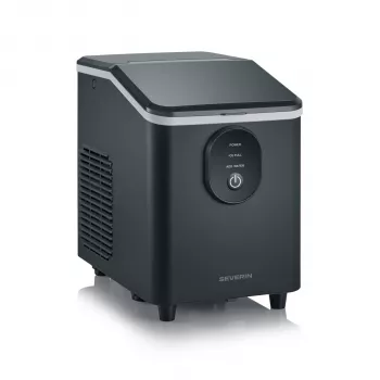 SEVERIN EZ 7415 pripravljalnik ledu, 12 kg/24h, 2,1 L posoda, nerjavno jeklo/črna