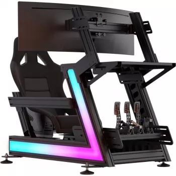TrackTime Series One komplet LED osvetlitve – komplet RGB LED trakov za sim-racing kokpite