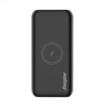 Energizer 20000 mAh USB-C PD Qi 22,5W powerbank, črn