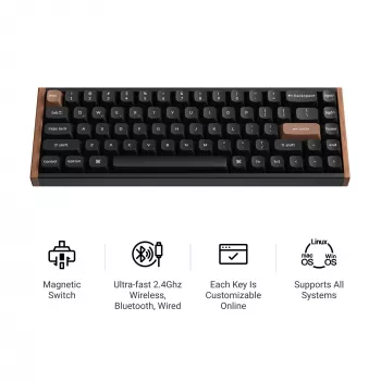 Keychron K6H-Q1 65% Magnetic bela