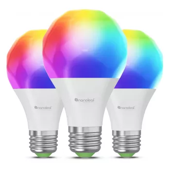 Nanoleaf NF080B02-3A19E pametna LED žarnica E27 8,5W 1100lm RGBW Matter Thread