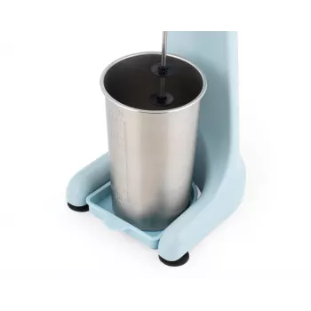 Giles & Posner EK6628GSBLVDE mešalnik za mlečne napitke 60W 500ml črno/srebrn retro