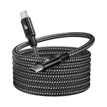 TB magnetni kabel USB-C na USB-C 1m črn