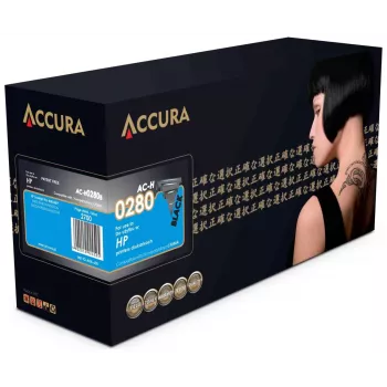 ACCURA kartuša s tonerjem HP št. 80A (CF280A) nadomestna - črna, 2700 strani