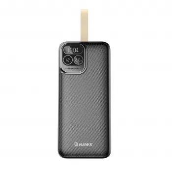 Hawk HW-PB30000 prenosni polnilnik 30000mAh črn