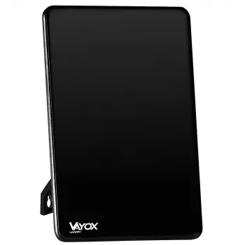 VAYOX VA0091 notranja antena DVB-T/T2 z ojačevalnikom, črna