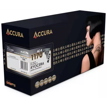 Accura nadomestni toner Kyocera (TK-1170) – črna združljiva laserska kartuša s tonerjem