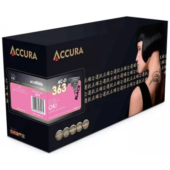 ACCURA nadomestni toner OKI (46508712) – črna združljiva laserska kartuša s tonerjem za OKI C332dn, C332dnw, MC363dn, MC363dnw – 3500 strani