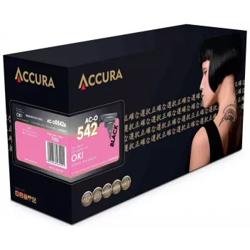 Accura kartuša s tonerjem črna združljiva OKI 46490608