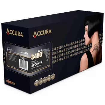 ACCURA kompatibilna kartuša s tonerjem Brother TN-3480 črna, 8000 strani