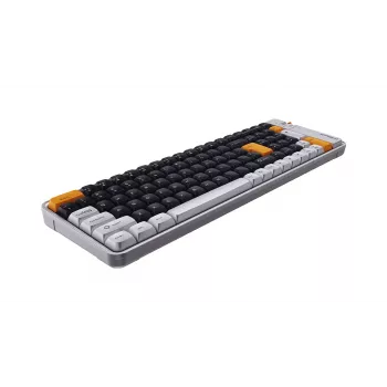 KRUX Zyro 96% mehanska tipkovnica Gateron Yellow PRO RGB Tri-Mode črna