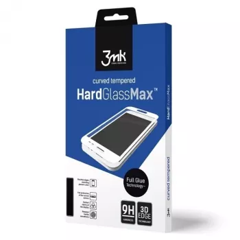3MK Hardy Sam S23+ S916U kemično kaljeno steklo črna/black