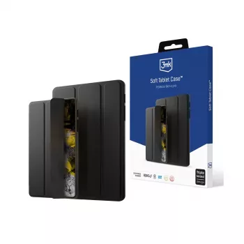 3MK mehki ovitek za tablico za Samsung Galaxy Tab S6 Lite 2020/2022/2024 - črn