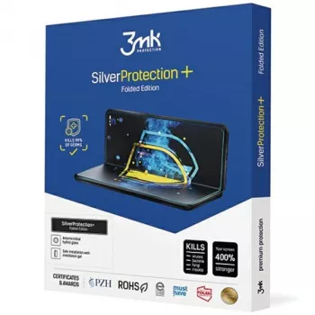 3MK SilverProtection+ protimikrobna zaščita zaslona za Motorola Razr 40 Ultra / Razr+