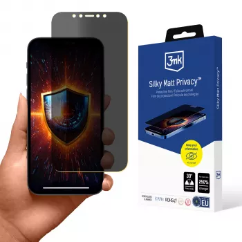 3mk Silky Matt zasebna zaščitna folija za zaslon za Apple iPhone 12/12 Pro