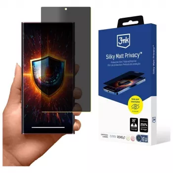 Samsung Galaxy S23 Ultra - 3mk Silky Matt zaščitna folija za zaslon za zasebnost