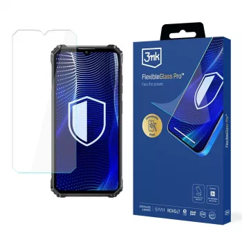 3MK PROTECTION Oukitel WP28/28E/28S - 3mk FlexibleGlass Pro hibridna zaščitna folija za zaslon iz kaljenega stekla