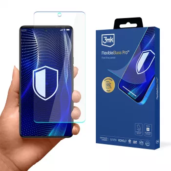 3MK PROTECTION zaščitna folija za zaslon iz hibridnega stekla FlexibleGlass Pro za Tecno Camon 20 Pro 5G / 20s Pro 5G