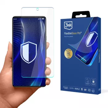 3MK PROTECTION zaščitna folija za zaslon iz hibridnega stekla FlexibleGlass Pro za Tecno Camon 20 Pro 5G / 20s Pro 5G